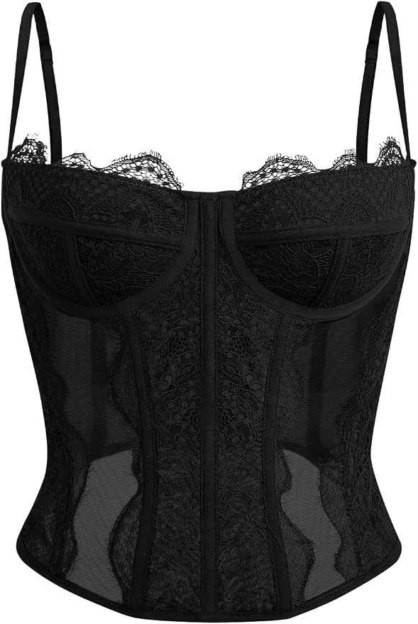 Dealmore Corset Lace Top